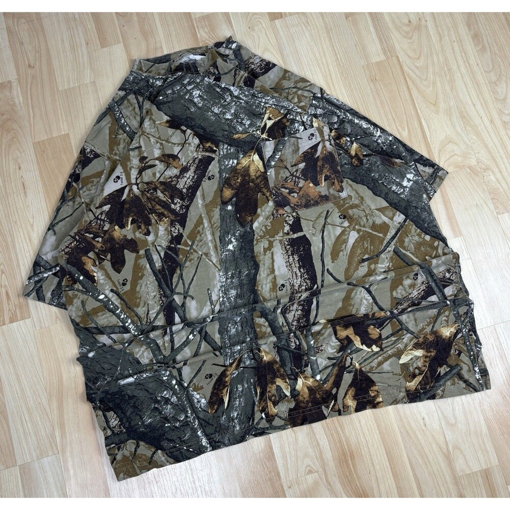 Men’s Camo Pocket T-Shirt / Size XL / Hunting / Y2K / Size XL